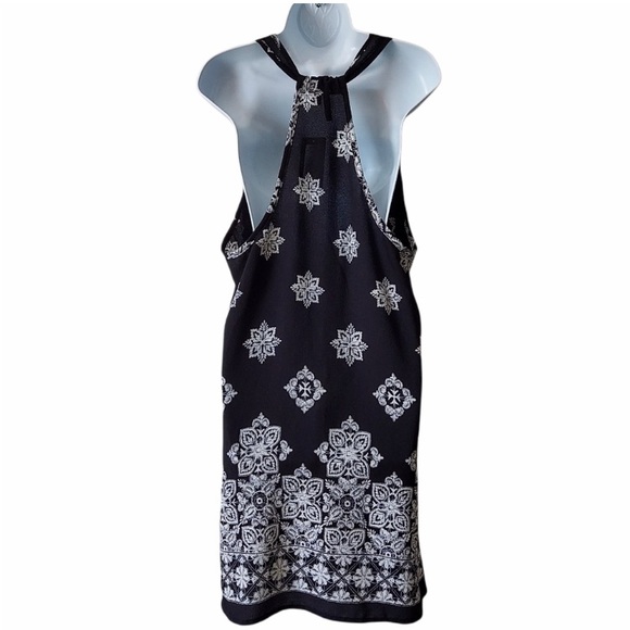 Black and white Handkerchief Cover-Up Dress - Picture 2 of 6